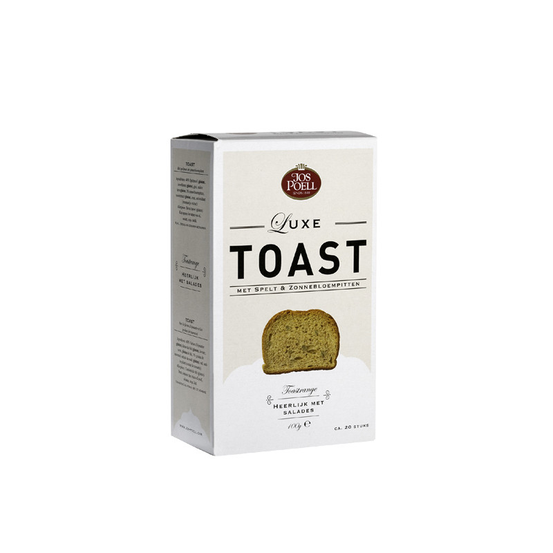 TOSTADAS ESPELTA C/SEMILLAS GIRASOL ESTUCHE 100gr